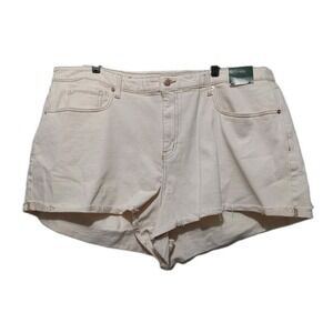 Wild Fable Size 24 High Rise‎ Rolled Cuff Curvy 5 Pocket 3 Inch Inseam Shorts